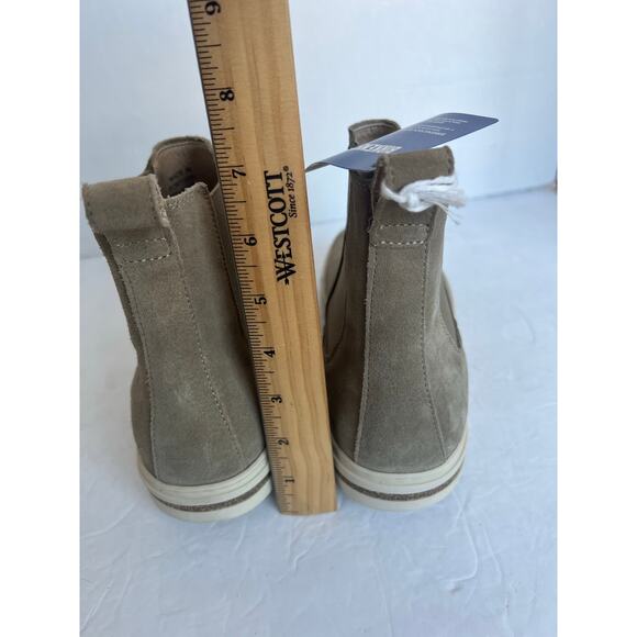 NWT Birkenstock Bend Chelsea Taupe Suede Leather PullOn Comfort Sneaker Boots 10 - Picture 8 of 10
